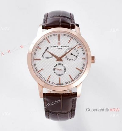 AI Factory Vacheron Constantin Geneve Traditionnelle Copy Watch Rose Gold Case